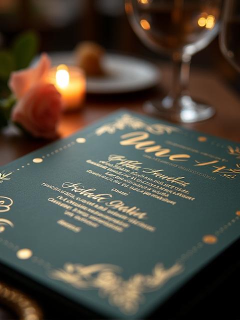 Restaurant Menü Design